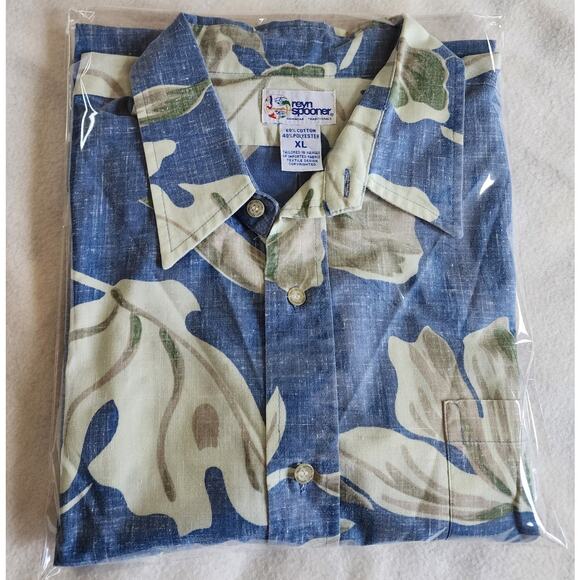 Reyn Spooner Hawaiian Traditionals Short Sleeved Aloha Shirt XL Vintage 90s 00s - Picture 6 of 6